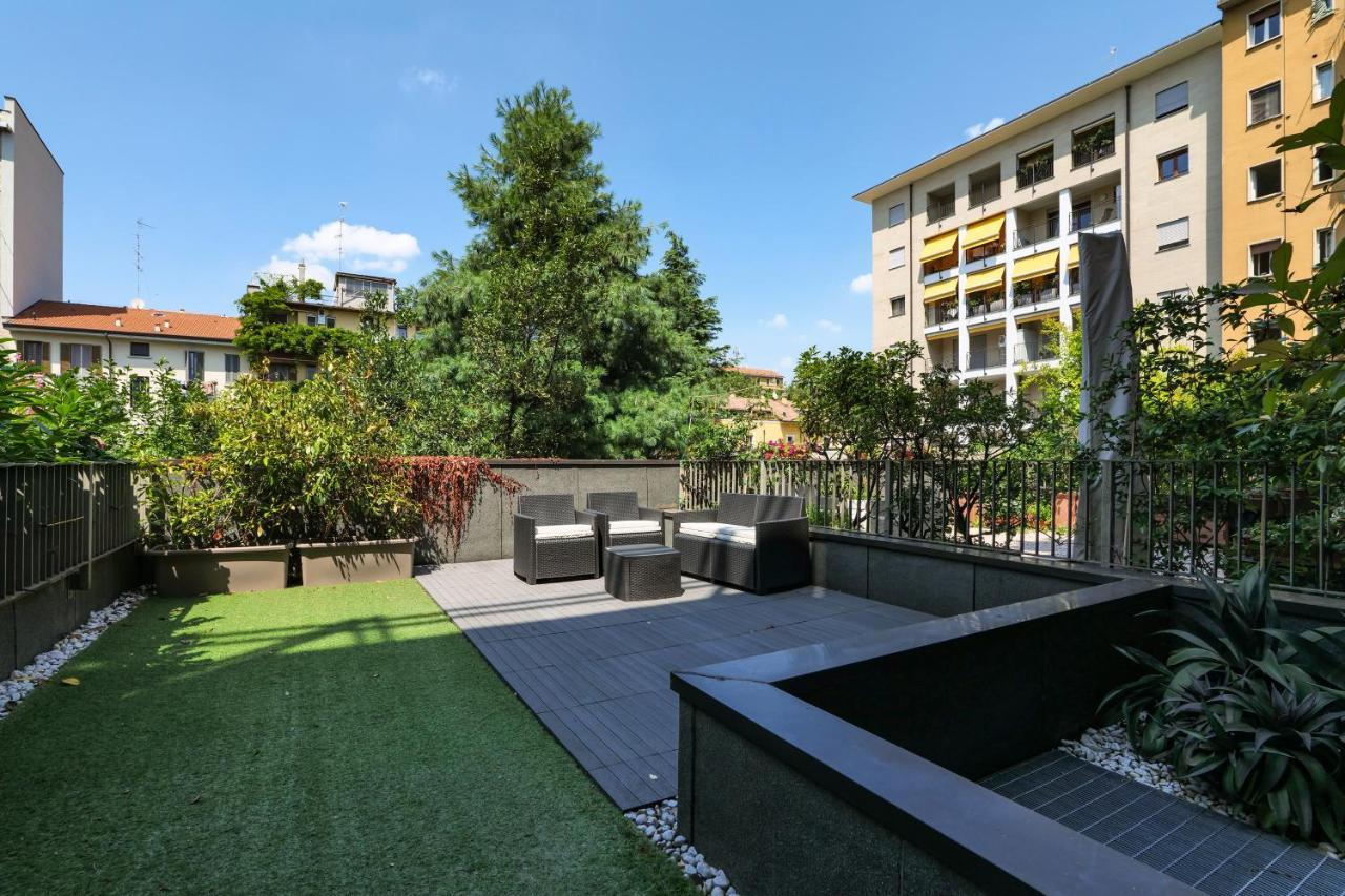 Contempora Apartments - Monolocale Con Terrazza Via F. De Sanctis, 41 Milaan Buitenkant foto