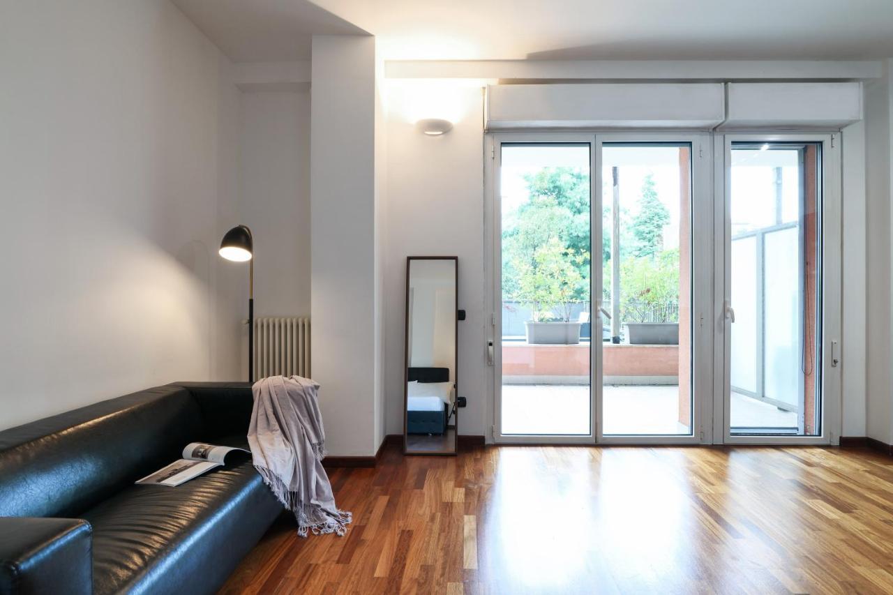 Contempora Apartments - Monolocale Con Terrazza Via F. De Sanctis, 41 Milaan Buitenkant foto