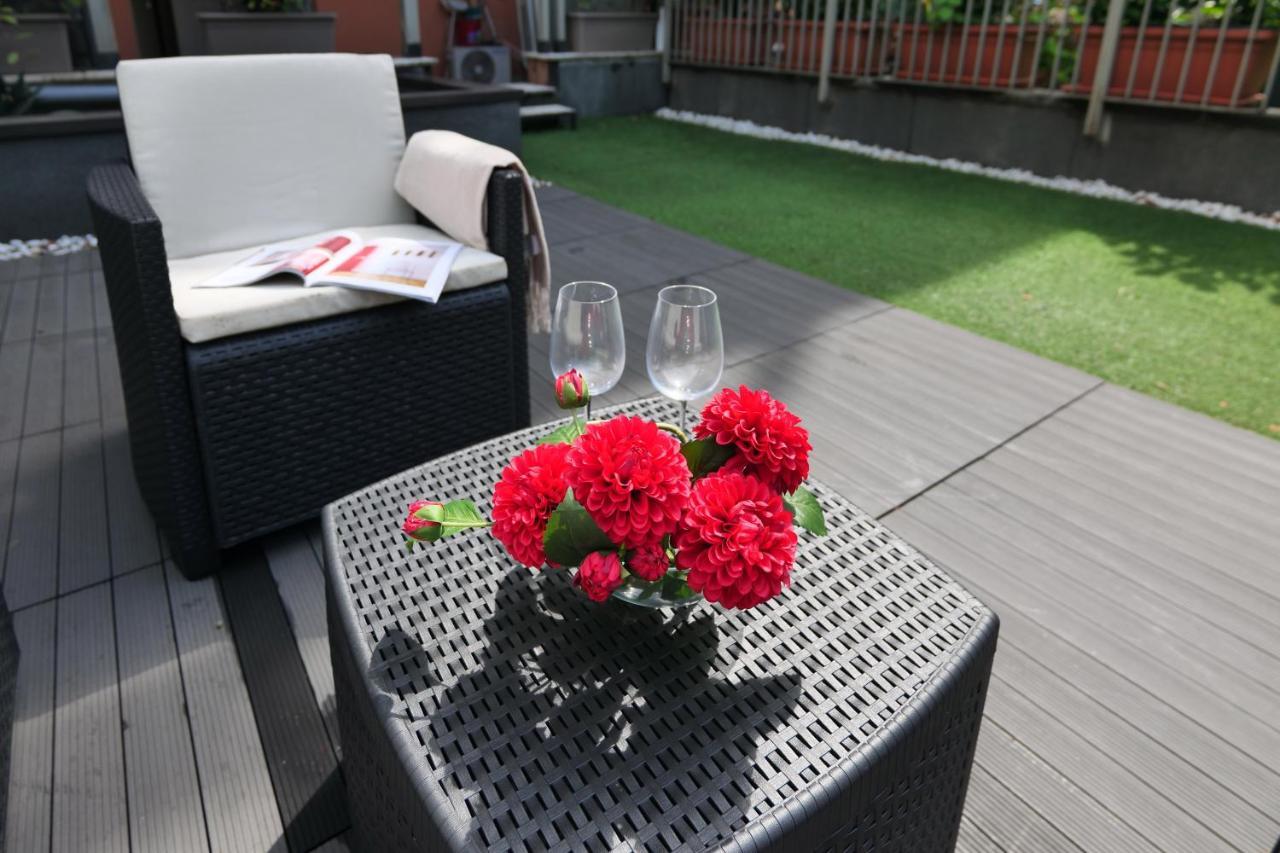 Contempora Apartments - Monolocale Con Terrazza Via F. De Sanctis, 41 Milaan Buitenkant foto